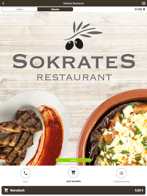Screenshot #4 pour Sokrates Restaurant