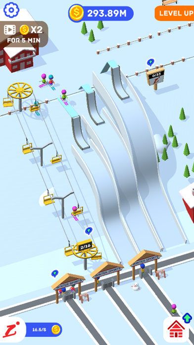 Screenshot #2 pour WinterSports Idle