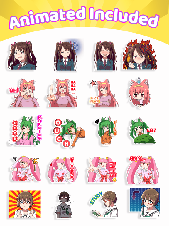 Screenshot #5 pour Anime Stickers ⋆