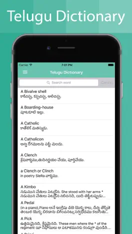 Game screenshot Telugu Dictionary Offline apk
