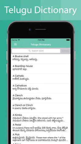 Game screenshot Telugu Dictionary Offline apk