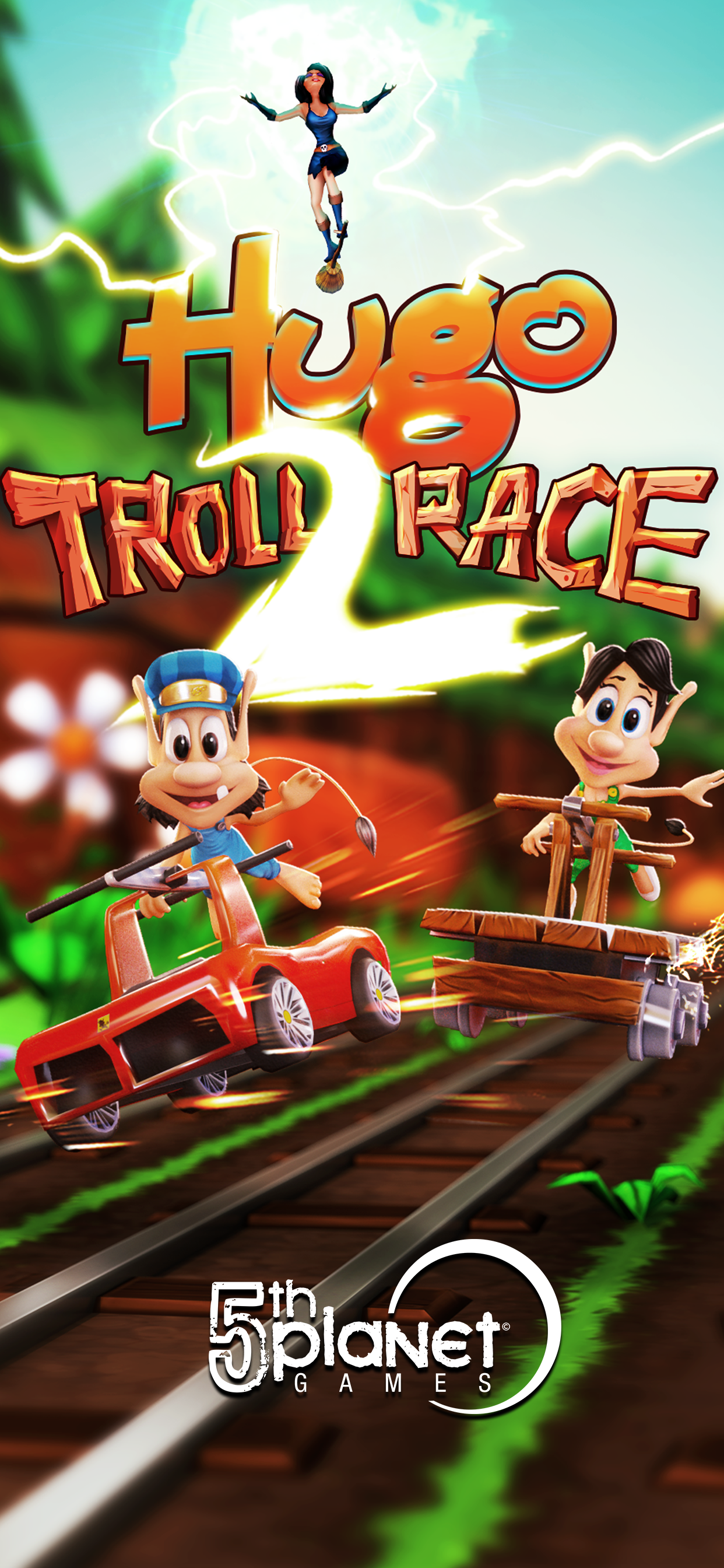 Hugo Troll Race 2: Rail Rush