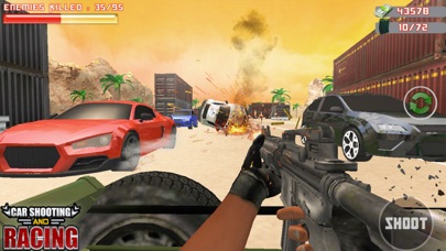 Car Sniper Vs Thieves Racing screenshot 3