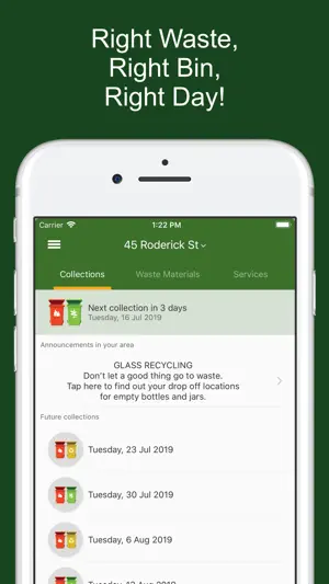 Ipswich Bin App screenshot 1