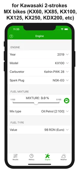Game screenshot Карбюратор Kawasaki KX 2T Moto hack