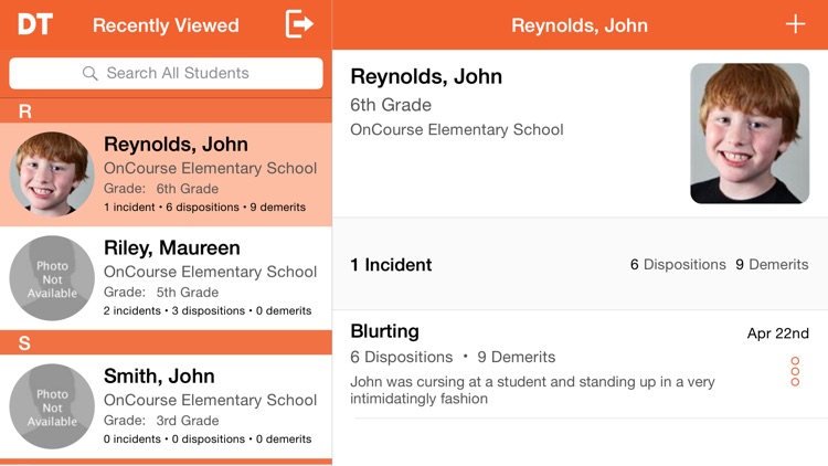 OnCourse Discipline Tracker