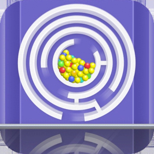 Balls Rotate Mirror Maze Icon