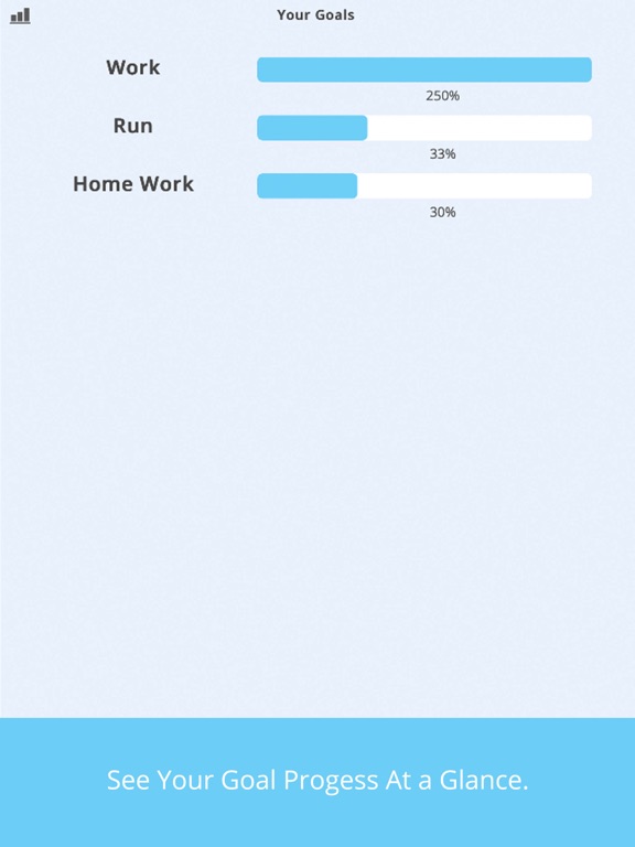 Screenshot #4 pour Simple Goals Tracker