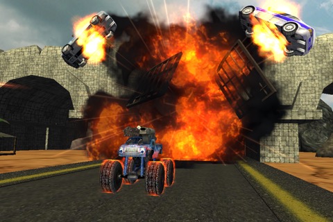 Crazy Monster Truck Fighter 3Dのおすすめ画像1