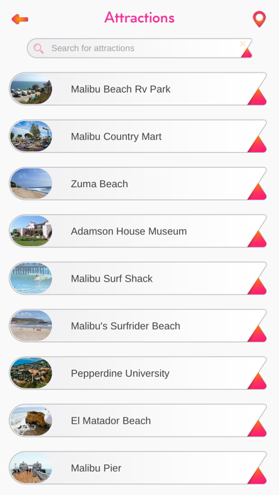 Screenshot #3 pour Malibu Travel Guide