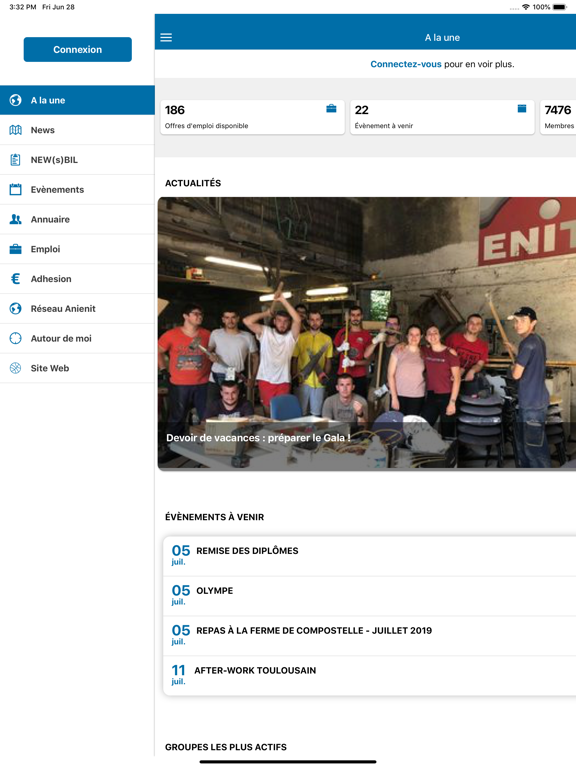Screenshot #6 pour ENIT Alumni