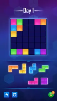 block puzzle mania - fill grid iphone screenshot 2