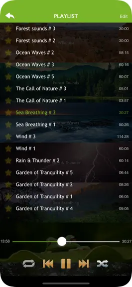 Game screenshot Nature Music - Relaxing Sounds apk