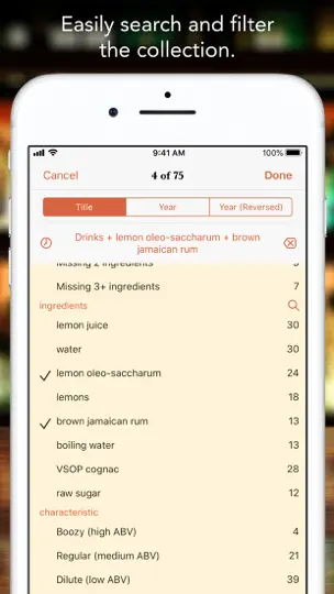 Скриншот Wondrich’s Index Of Punch на iPhone 5