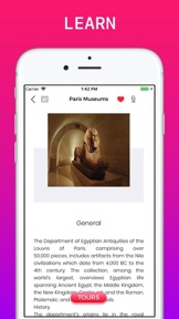 Paris Museums Visitor Guide screenshot