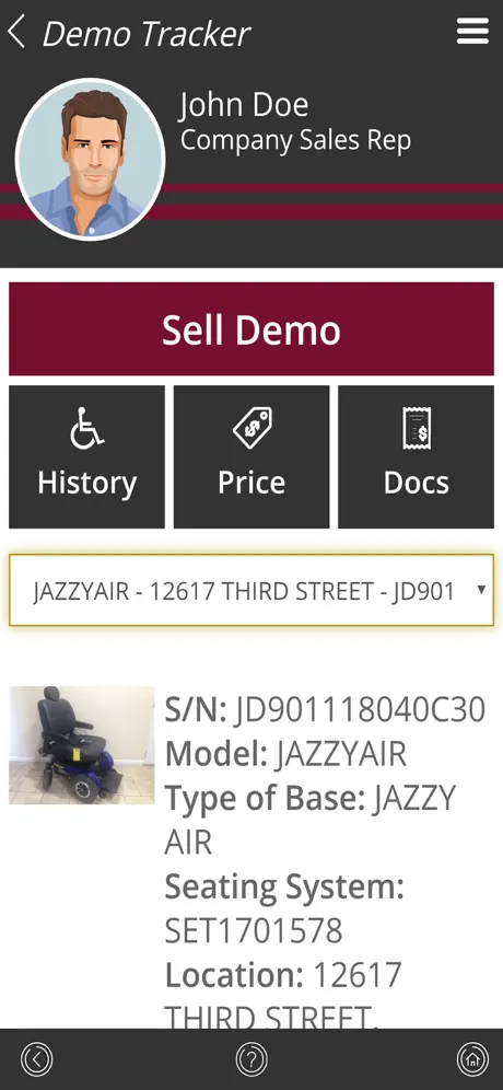 Demo Tracker!