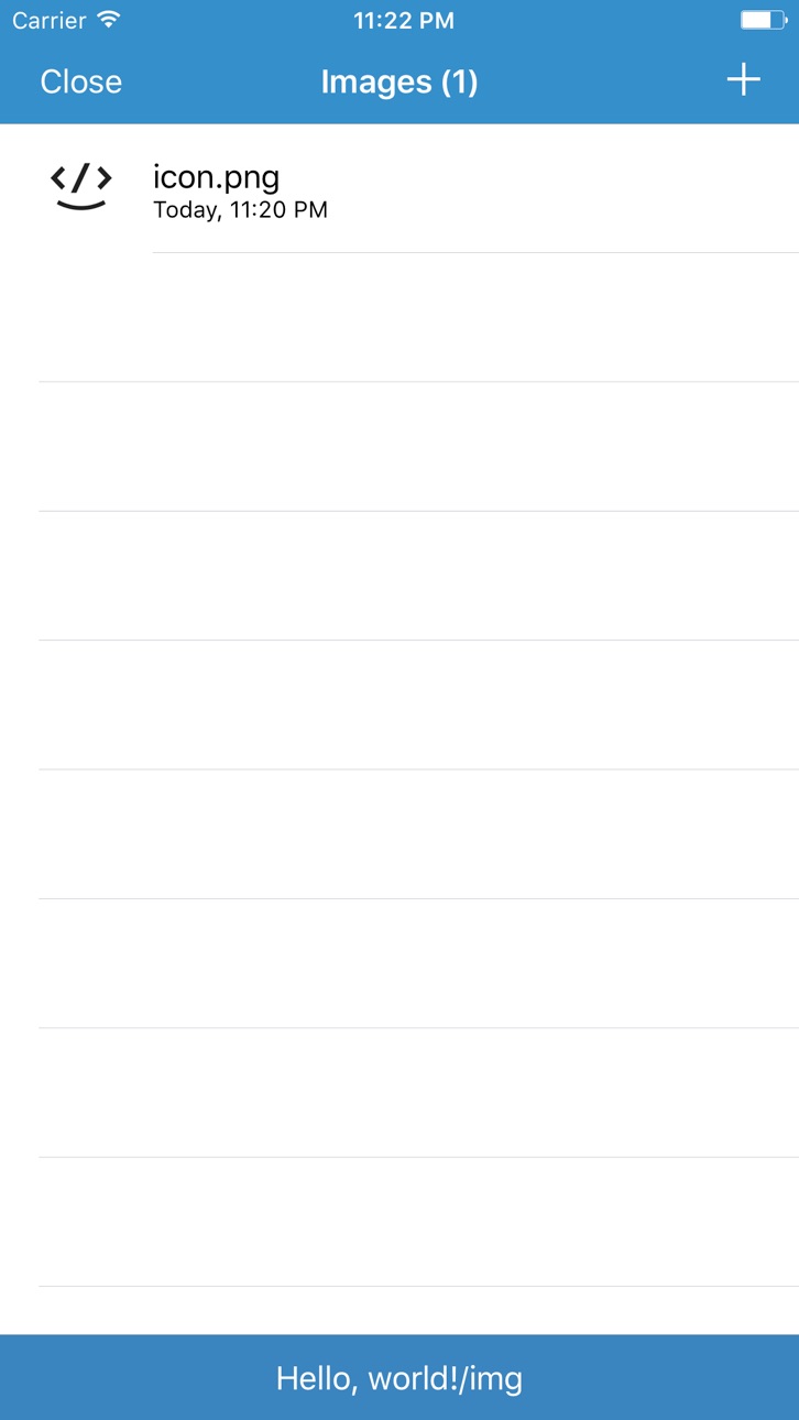 iPhone screenshot