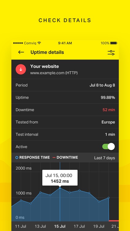 Pingdom screenshot-4