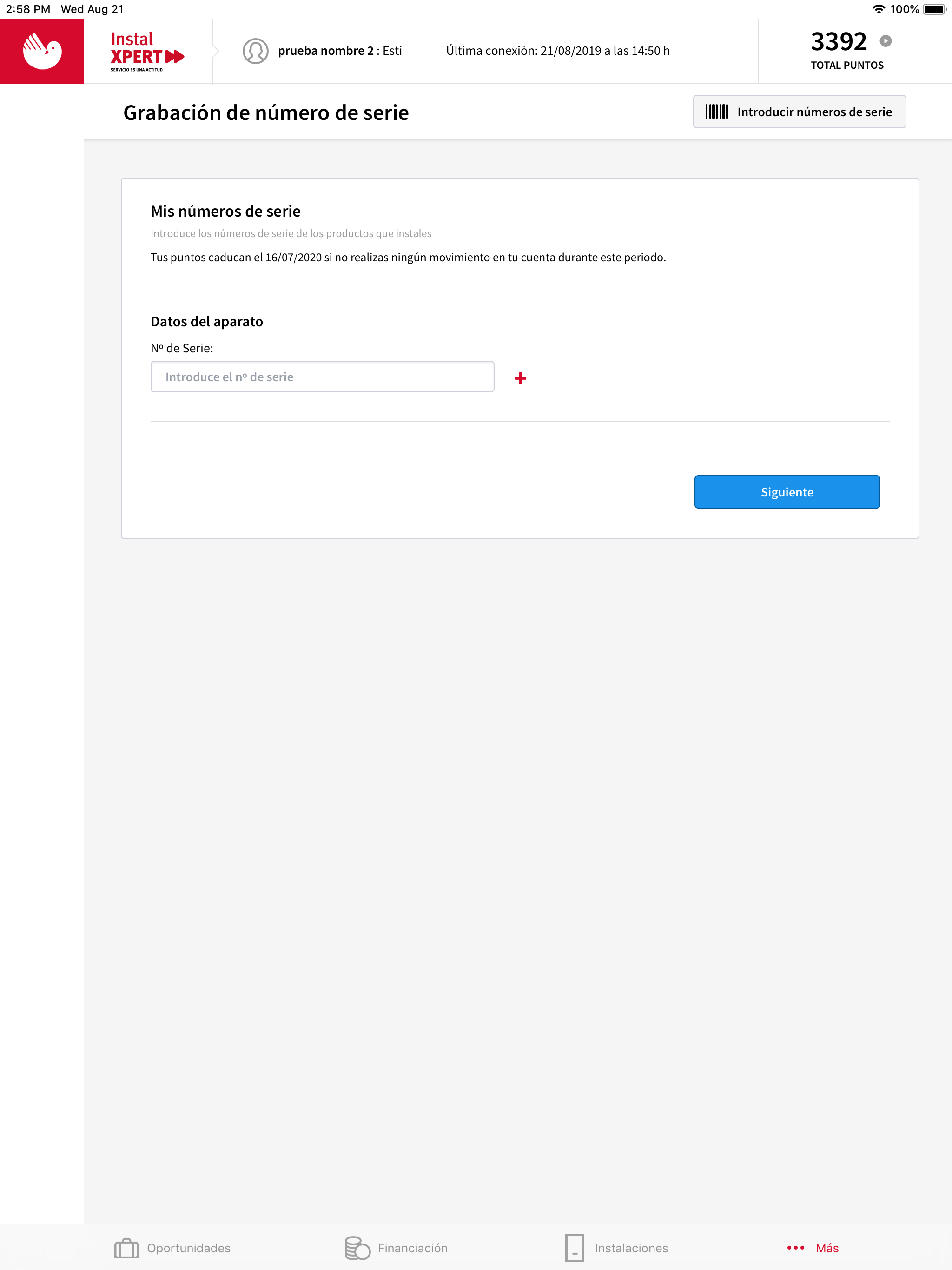 Instal CONNECT