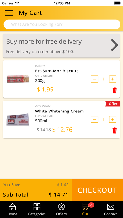 App screenshot
