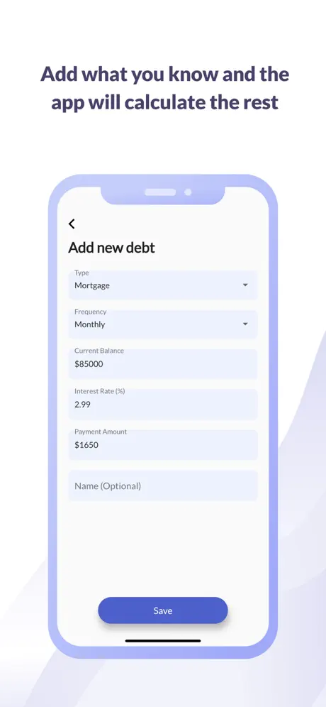 Pay Off Debt: Debt Calculator