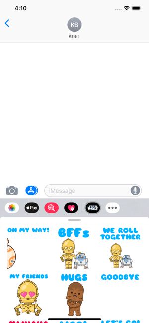 The Rise of Skywalker Stickers Screenshot