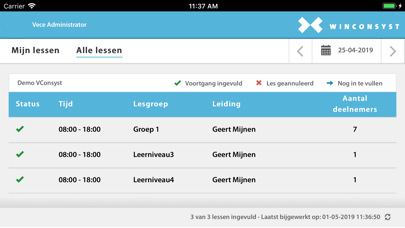 VConsyst Les App Screenshot