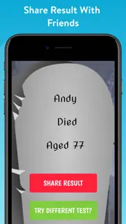 when will i die? - calculator iphone screenshot 3