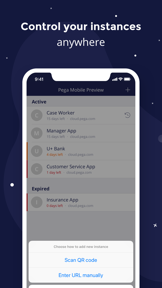 Pega Mobile Preview screenshot