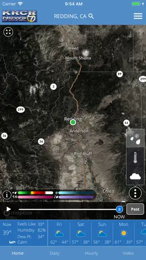 KRCR WX screenshot 1