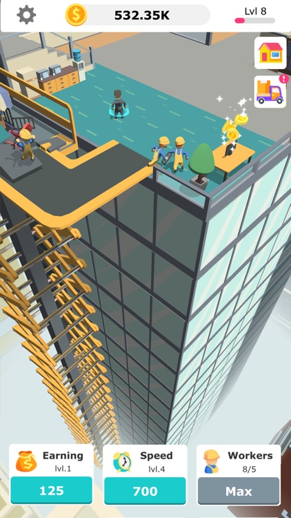 Idle Decoration Inc screenshot-4