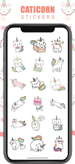 Game screenshot Caticorn Stickers mod apk