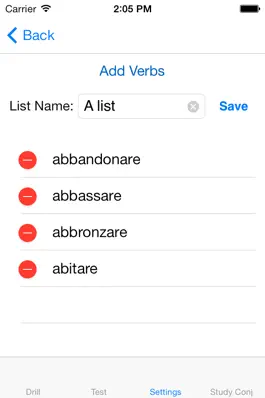 Game screenshot Verbi - Italian Verb Trainer hack