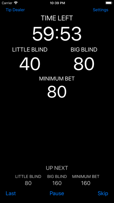 Screenshot #3 for Garage Poker Timer