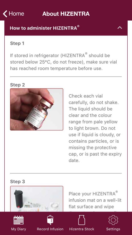 MyHizentra™ Patient App screenshot-9
