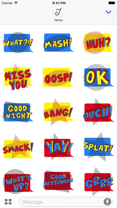 Screenshot #3 pour Comic Speech Bubbles