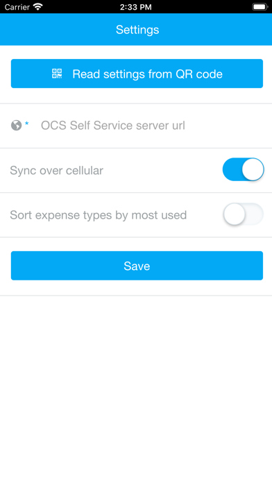 Screenshot #1 pour OCS HR Expense