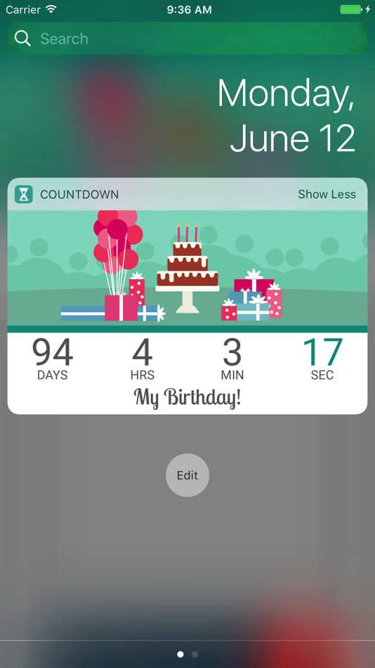 #2. Countdown by timeanddate.com (iOS) 由: timeanddate.com