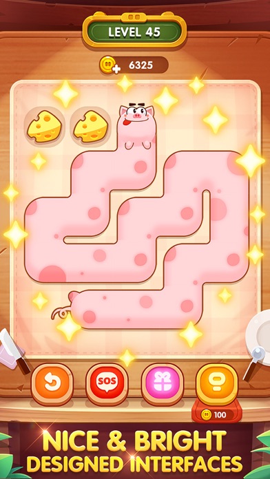 Foodie - Fill One Line Puzzle screenshot 3