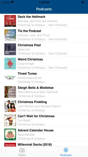 Christmas RADIO screenshot 2