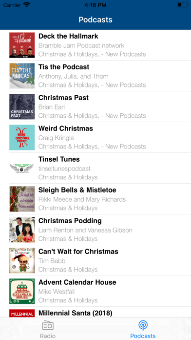 Christmas RADIO Screenshot