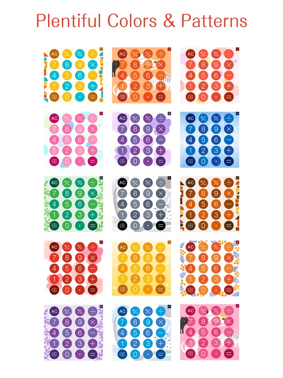 Screenshot #5 pour Stylish Calculator StyleCalc+