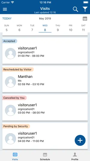 COSEC VMS screenshot 2