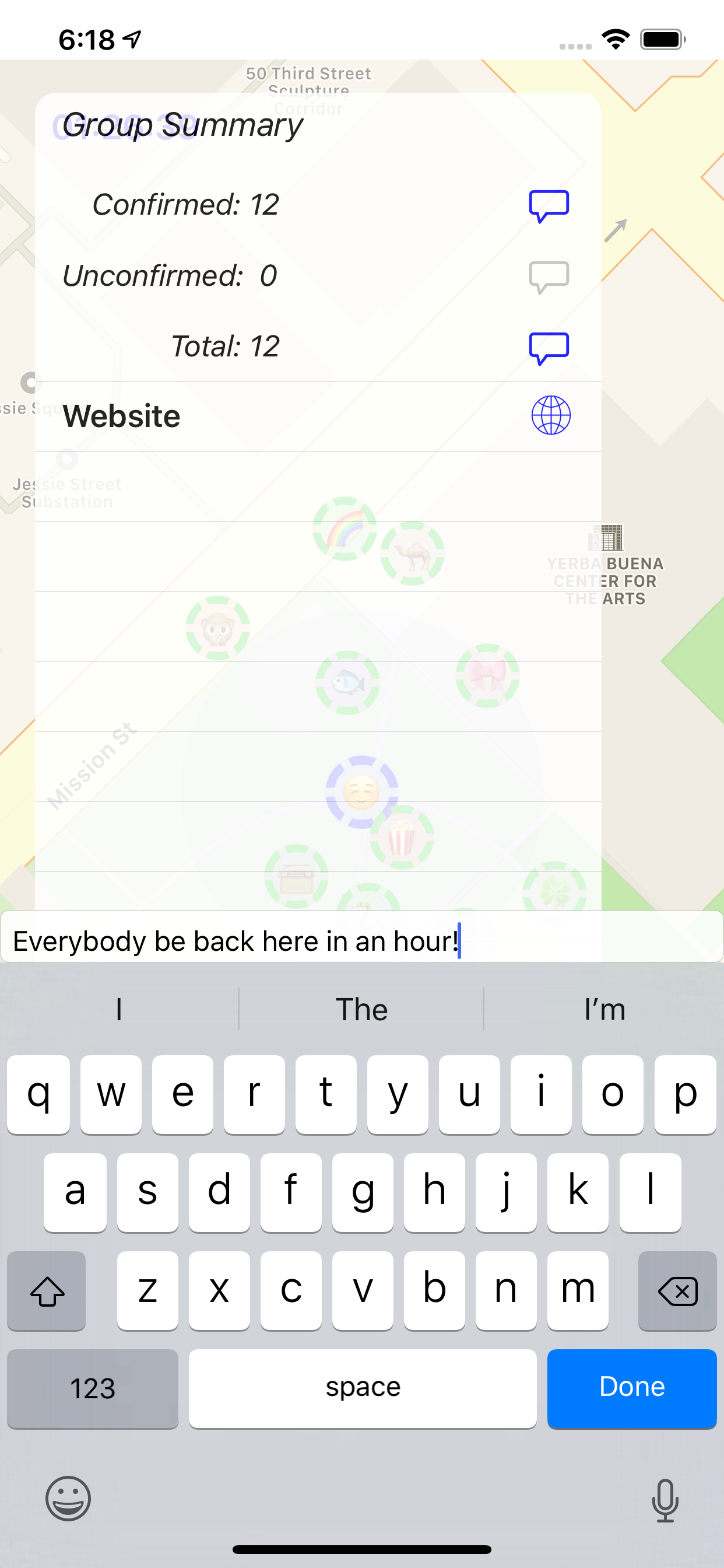 Group Tracker ⊚