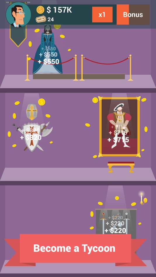 #1. Idle Museum Tycoon Game (iOS) 由: Nutty Face s.r.o.