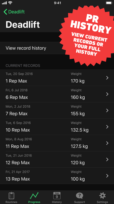 HeavySet - Gym Workout Logのおすすめ画像7