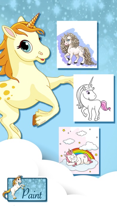 Screenshot #1 pour Mon Unicorns Coloring Book