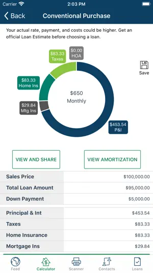 Hills Bank Home Mortgage screenshot 4