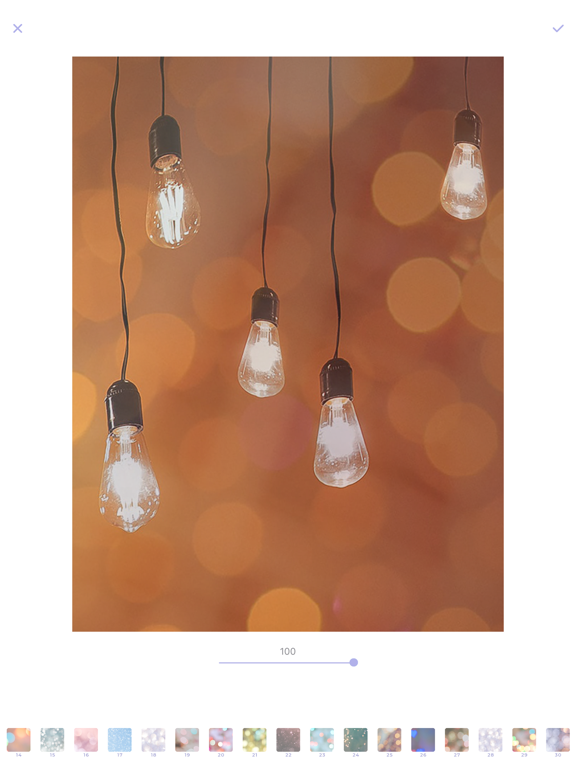 Minky's Romantic Lights iPad screenshot 4 - Photo & Video app