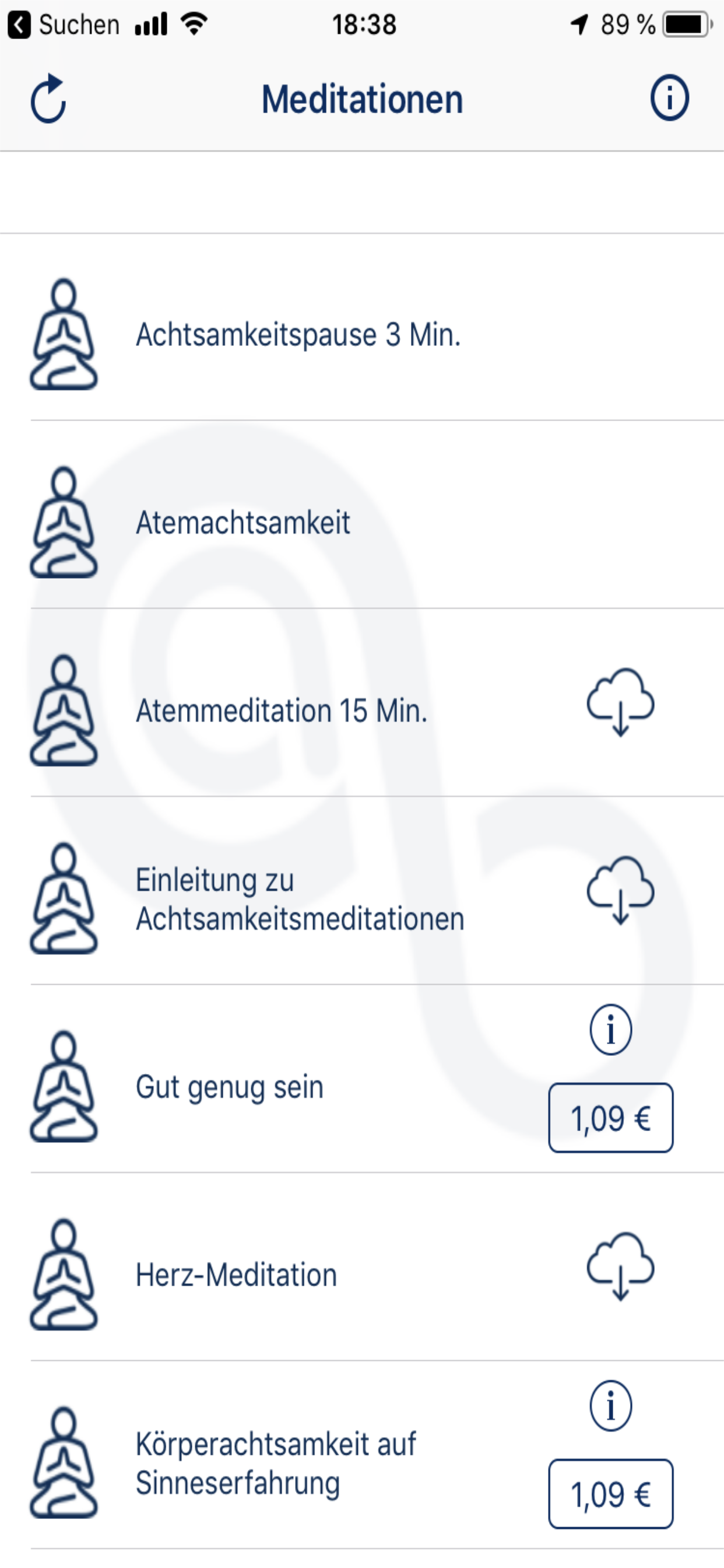 Achtsamkeitsmeditationen